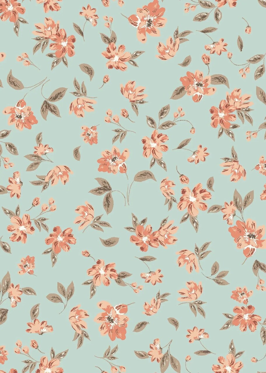 1 Yard 100% Polyester CEY Ditsy Floral/Flower Fabric, 58/59" Wide